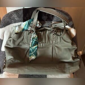 Coach Shoulder Bag with scarf